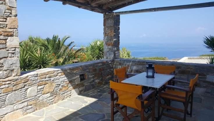 Syros Apartments Suites Chryssonisos Kini Exteriér fotografie